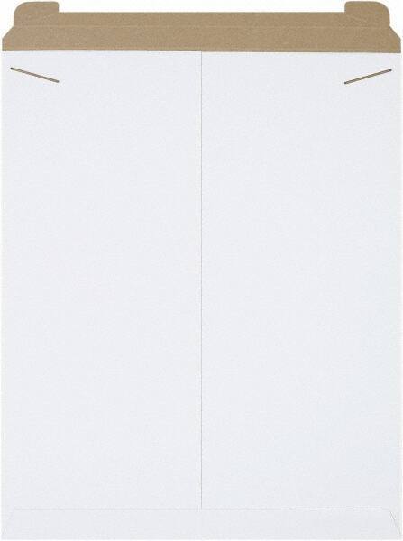 Made in USA - 27" Long x 22" Wide Regular Flat Mailer - White - Apex Tool & Supply