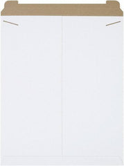 Made in USA - 27" Long x 22" Wide Regular Flat Mailer - White - Apex Tool & Supply