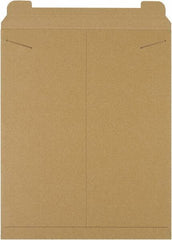 Made in USA - 21" Long x 17" Wide Regular Flat Mailer - Kraft - Apex Tool & Supply