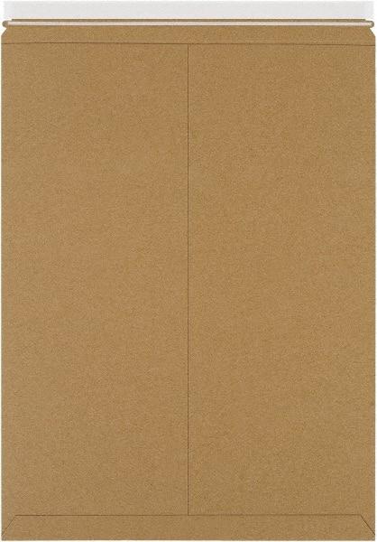 Made in USA - 24" Long x 18" Wide Peel-Off Self-Seal Flat Mailer - Kraft - Apex Tool & Supply
