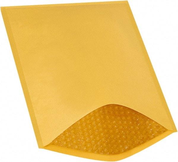 Made in USA - 16" Long x 10-1/2" Wide Regular Bubble Mailer - Kraft - Apex Tool & Supply