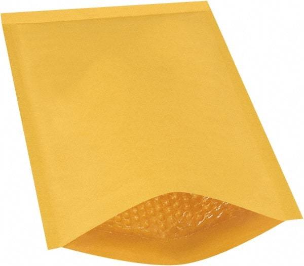 Made in USA - 14-1/2" Long x 9-1/2" Wide Regular Bubble Mailer - Kraft - Apex Tool & Supply