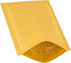 Made in USA - 10" Long x 6" Wide Regular Bubble Mailer - Kraft - Apex Tool & Supply