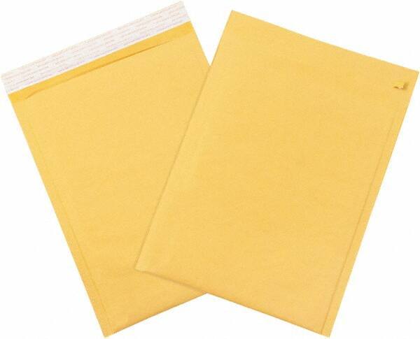 Value Collection - 16" Long x 10-1/2" Wide Peel-Off Self-Seal Bubble Mailer - Kraft - Apex Tool & Supply