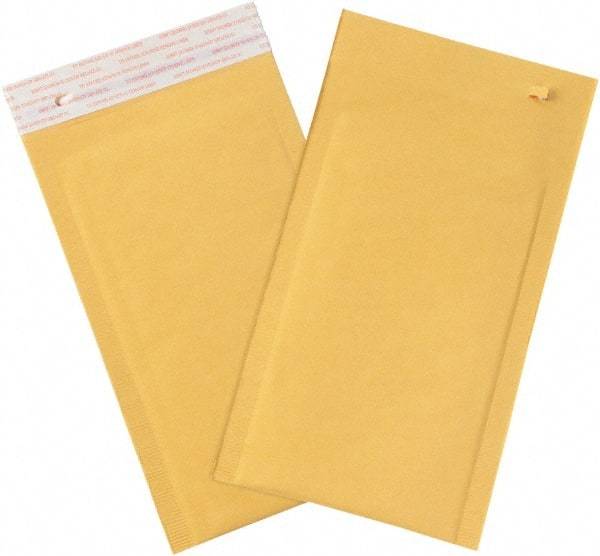 Value Collection - 10" Long x 6" Wide Peel-Off Self-Seal Bubble Mailer - Kraft - Apex Tool & Supply
