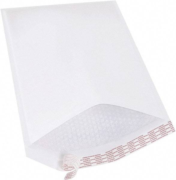 Value Collection - 19" Long x 12-1/2" Wide Peel-Off Self-Seal Bubble Mailer - White - Apex Tool & Supply