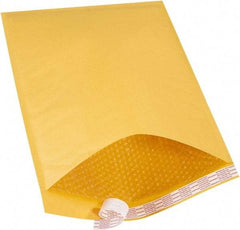 Made in USA - 20" Long x 14-1/4" Wide Peel-Off Self-Seal Bubble Mailer - Kraft - Apex Tool & Supply