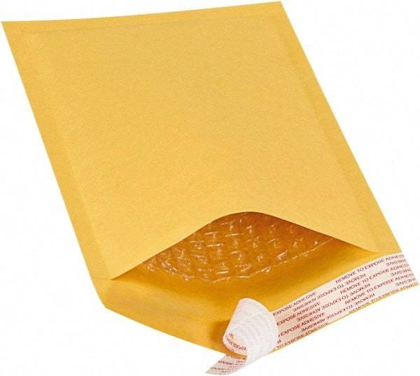 Value Collection - 10" Long x 5" Wide Peel-Off Self-Seal Bubble Mailer - Kraft - Apex Tool & Supply