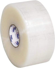 Tape Logic - 2" x 220 Yd Clear Acrylic Adhesive Packaging Tape - Polypropylene Film Backing, 2 mil Thick, 20 Lb Tensile Strength - Apex Tool & Supply