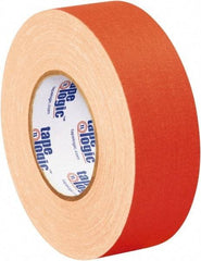 Tape Logic - 2" x 50 Yds Fluorescent Orange Gaffers Tape - 11 mil, Rubber Adhesive - Apex Tool & Supply