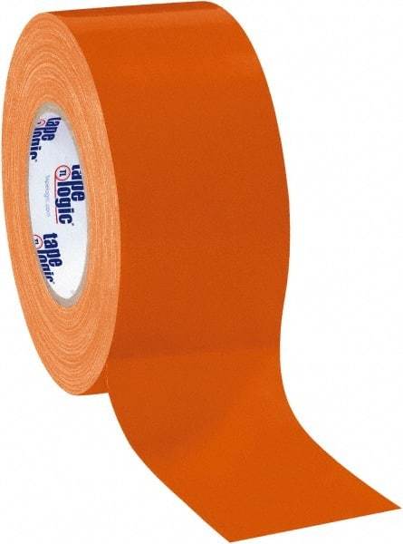 Tape Logic - 3" x 60 Yds Orange Duct Tape - 10 mil, Rubber Adhesive - Apex Tool & Supply