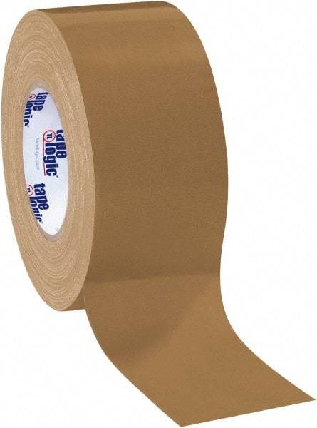 Tape Logic - 3" x 60 Yds Brown Duct Tape - 10 mil, Rubber Adhesive - Apex Tool & Supply