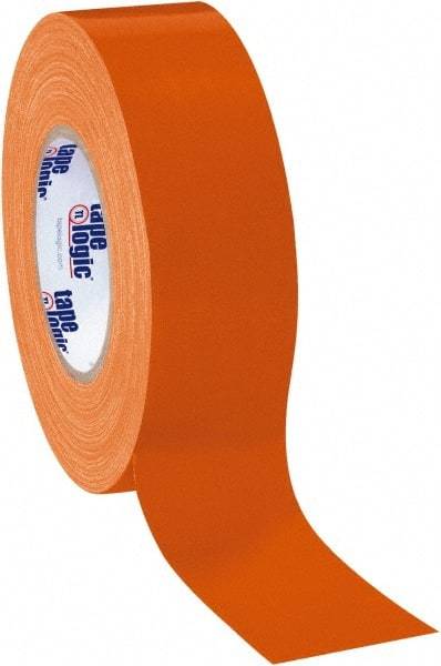 Tape Logic - 2" x 60 Yds Orange Duct Tape - 10 mil, Rubber Adhesive - Apex Tool & Supply