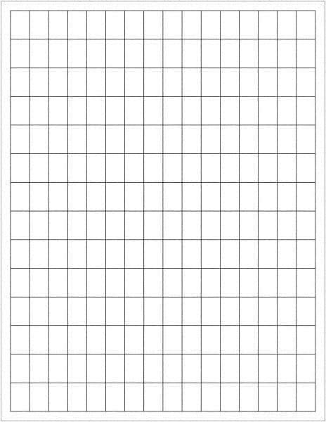 Tape Logic - 3/4" Long, White Paper Laser Label - For Laser Printers - Apex Tool & Supply