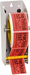 Tape Logic - 3" Long, White Metal Label Dispensers - For Multi-Use - Apex Tool & Supply