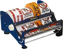 Tape Logic - Blue Steel Label Dispensers - For Multi-Use - Apex Tool & Supply