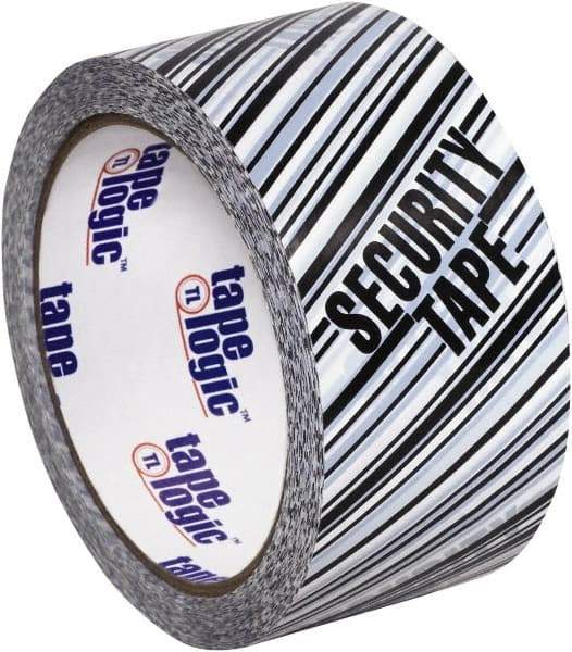 Tape Logic - 3,960" Long, Black/White Security Tape - For Multi-Use - Apex Tool & Supply