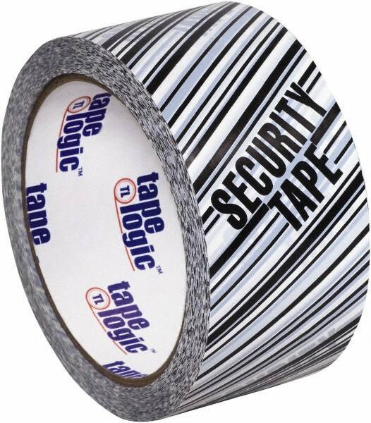 Tape Logic - 3,960" Long, Black/White Security Tape - For Multi-Use - Apex Tool & Supply