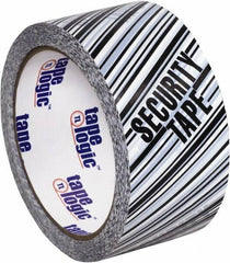Tape Logic - 3,960" Long, Black/White Security Tape - For Multi-Use - Apex Tool & Supply