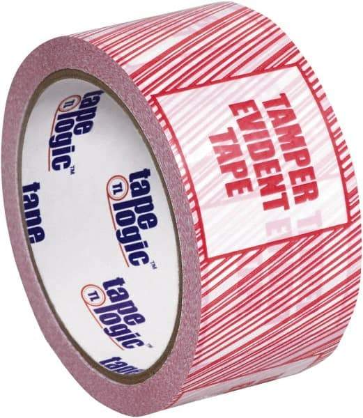 Tape Logic - 3,960" Long, Red/White Security Tape - For Multi-Use - Apex Tool & Supply