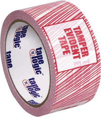 Tape Logic - 3,960" Long, Red/White Security Tape - For Multi-Use - Apex Tool & Supply