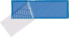 Tape Logic - 5-3/4" Long, Blue Security Tape - For Multi-Use - Apex Tool & Supply