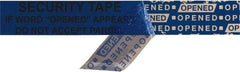 Tape Logic - 2,160" Long, Blue Security Tape - For Multi-Use - Apex Tool & Supply