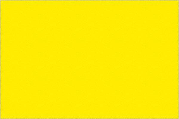 Tape Logic - 6" Long, Fluorescent Yellow Paper Inventory Labels - For Multi-Use - Apex Tool & Supply