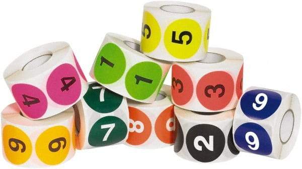 Tape Logic - 2" Long, Various Paper Inventory Labels - For Multi-Use - Apex Tool & Supply
