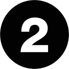 Tape Logic - 4" Long, Black Paper Inventory Labels - For Multi-Use - Apex Tool & Supply