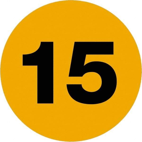 Tape Logic - 3" Long, Fluorescent Orange Paper Inventory Labels - For Multi-Use - Apex Tool & Supply