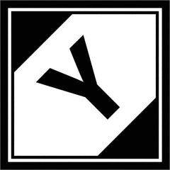 Tape Logic - 4-1/4" Long, Black/White Paper D.O.T. Labels - For Multi-Use - Apex Tool & Supply