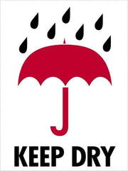 Tape Logic - 4" Long, Red, Black on White Paper Shipping Label - For Multi-Use - Apex Tool & Supply