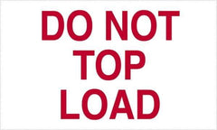 Tape Logic - 5" Long, Red/White Paper Shipping Label - For Multi-Use - Apex Tool & Supply