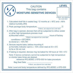 Tape Logic - 4" Long, Blue/White Paper Shipping Label - For Multi-Use - Apex Tool & Supply