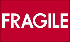 Tape Logic - 5" Long, Red/White Paper Shipping Label - For Multi-Use - Apex Tool & Supply