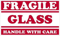 Tape Logic - 5" Long, Red/White Paper Shipping Label - For Multi-Use - Apex Tool & Supply