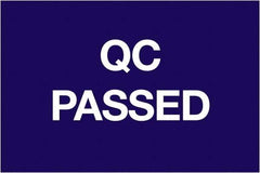 Tape Logic - 3" Long, Blue/White Paper Inventory Labels - For Multi-Use - Apex Tool & Supply