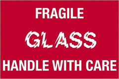 Tape Logic - 3" Long, Red/White Paper Shipping Label - For Multi-Use - Apex Tool & Supply