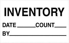 Tape Logic - 2" Long, Black/White Paper Shipping Label - For Multi-Use - Apex Tool & Supply