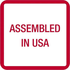 Tape Logic - 1" Long, White, Blue, & Red Paper Shipping Label - For Multi-Use - Apex Tool & Supply