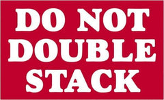 Tape Logic - 5" Long, Red/White Paper Shipping Label - For Multi-Use - Apex Tool & Supply