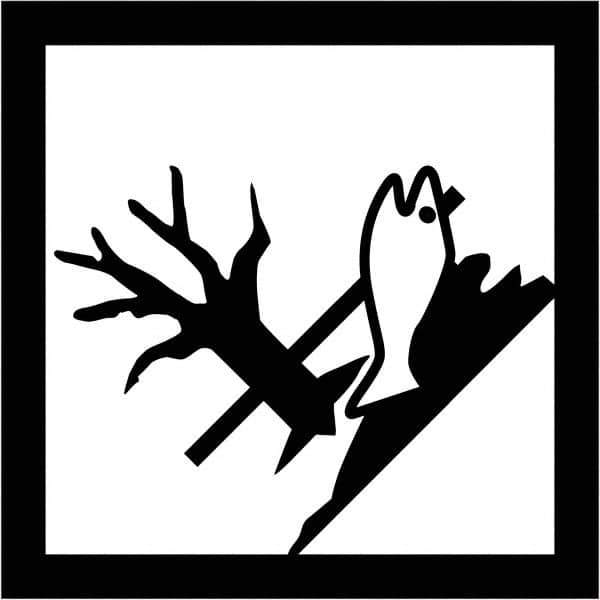 Tape Logic - 4" Long, Black/White Paper D.O.T. Labels - For Multi-Use - Apex Tool & Supply