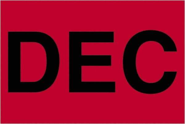 Tape Logic - 3" Long, Fluorescent Red Paper Inventory Labels - For Multi-Use - Apex Tool & Supply