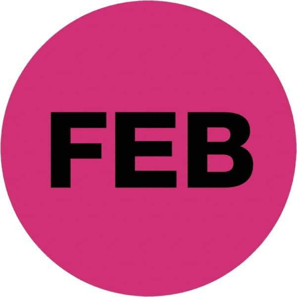 Tape Logic - 1" Long, Fluorescent Pink Paper Inventory Labels - For Multi-Use - Apex Tool & Supply