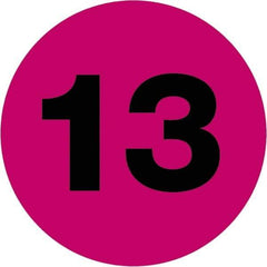 Tape Logic - 3" Long, Fluorescent Pink Paper Inventory Labels - For Multi-Use - Apex Tool & Supply