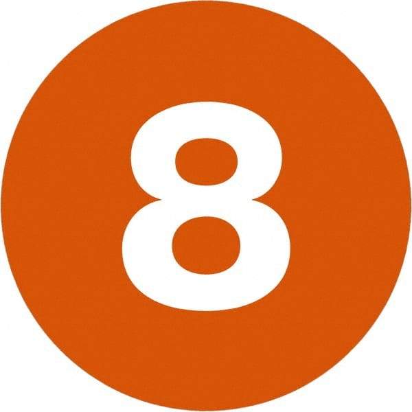 Tape Logic - 3" Long, Orange Paper Inventory Labels - For Multi-Use - Apex Tool & Supply