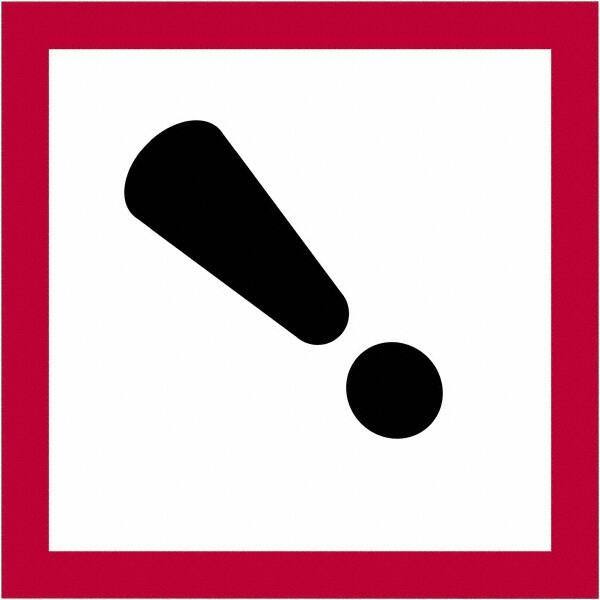 Tape Logic - 2" Long, Red, Black on White Paper D.O.T. Labels - For Multi-Use - Apex Tool & Supply