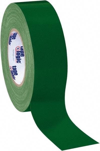 Tape Logic - 2" x 60 Yds Green Duct Tape - 10 mil, Rubber Adhesive - Apex Tool & Supply