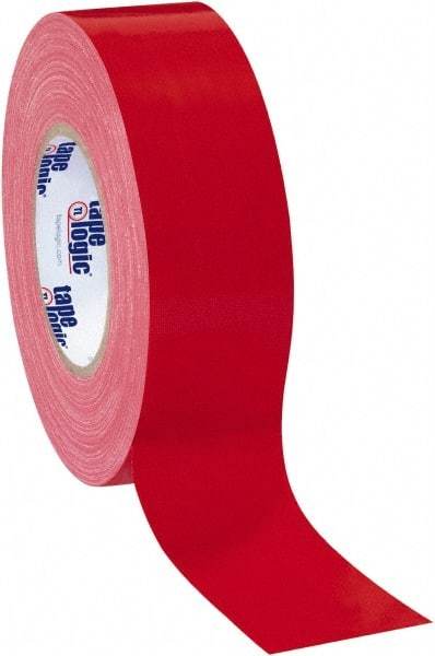 Tape Logic - 2" x 60 Yds Red Duct Tape - 10 mil, Rubber Adhesive - Apex Tool & Supply